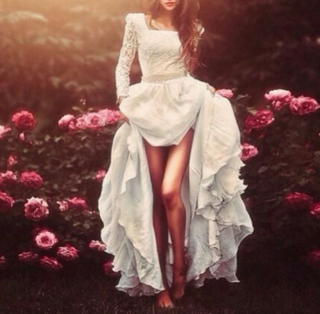 longhair, flowers, cute and fashion