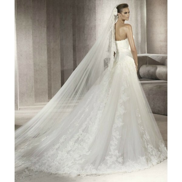 bridal gown, wedding dress, lace and mermaid