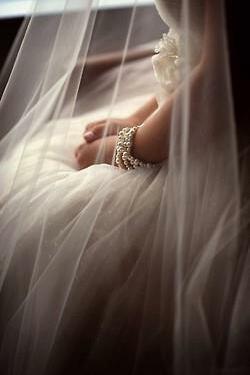 white, dress and bride