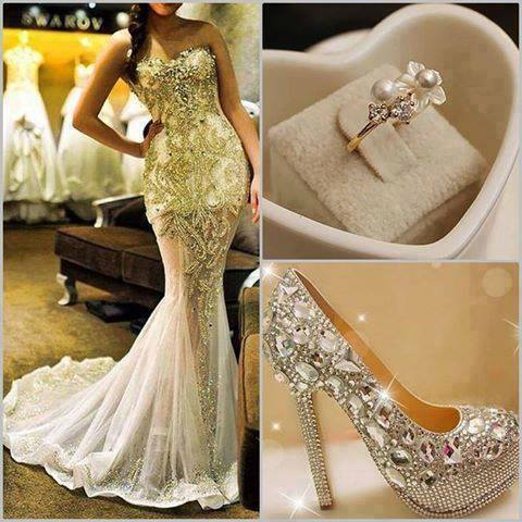 diamond, dress, fashion and girly