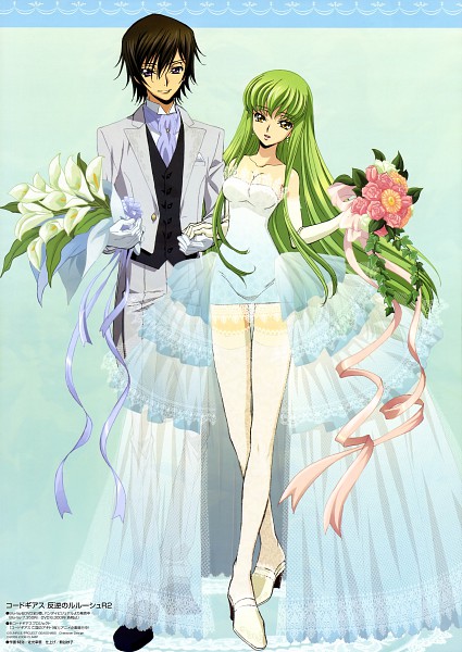lulu, c.c and wedding dress