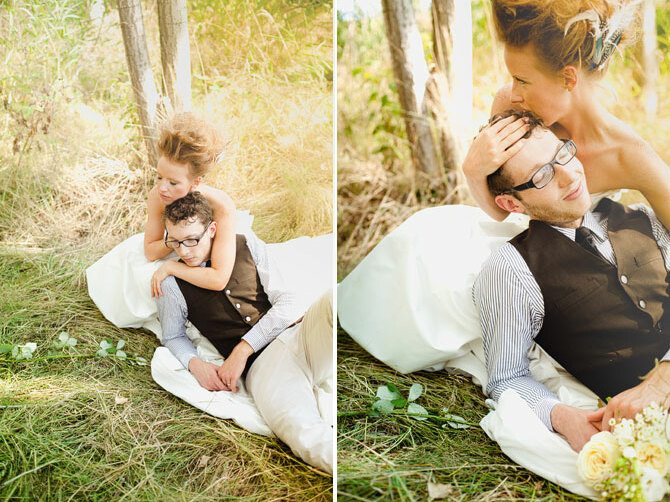 bride, forest, whimsical and love