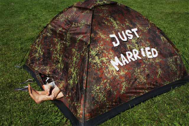grass, wedding ideas and just married