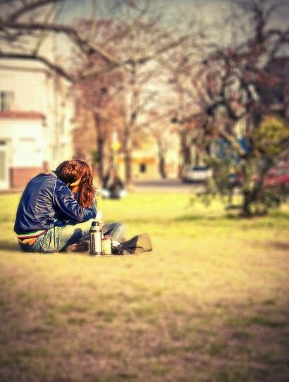 couple, november and guitar