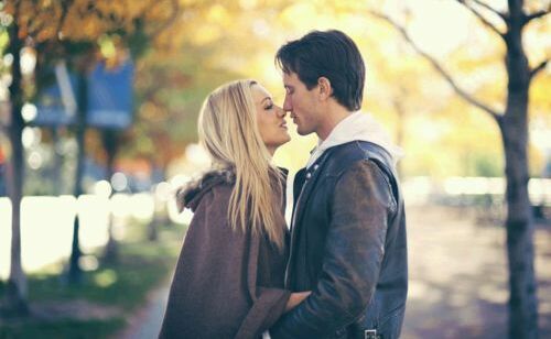 love, flowers and kiss