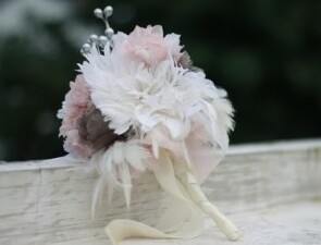 pink, bouquet and bride