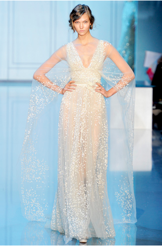 florence, elie saab and wedding dress