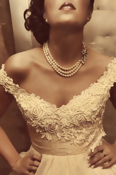 hair, dress and lips