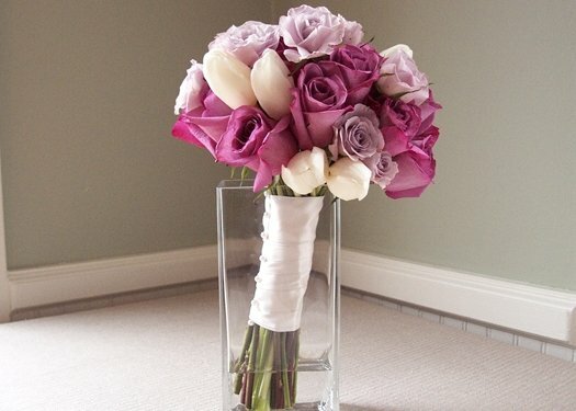 bouquet, flowers and purple