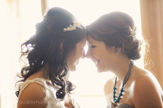 love, bride and bestfriends