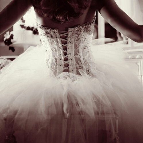 bride, girl, tutu and white