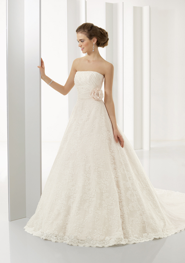 flower, white, stunning and peach