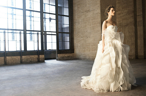 girl, gown and wedding dress bridal