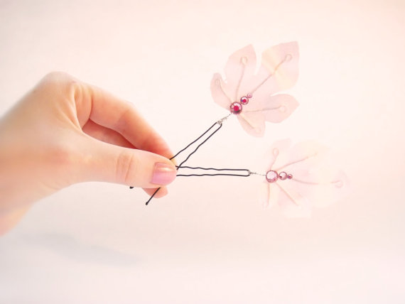 pink, nature and girly
