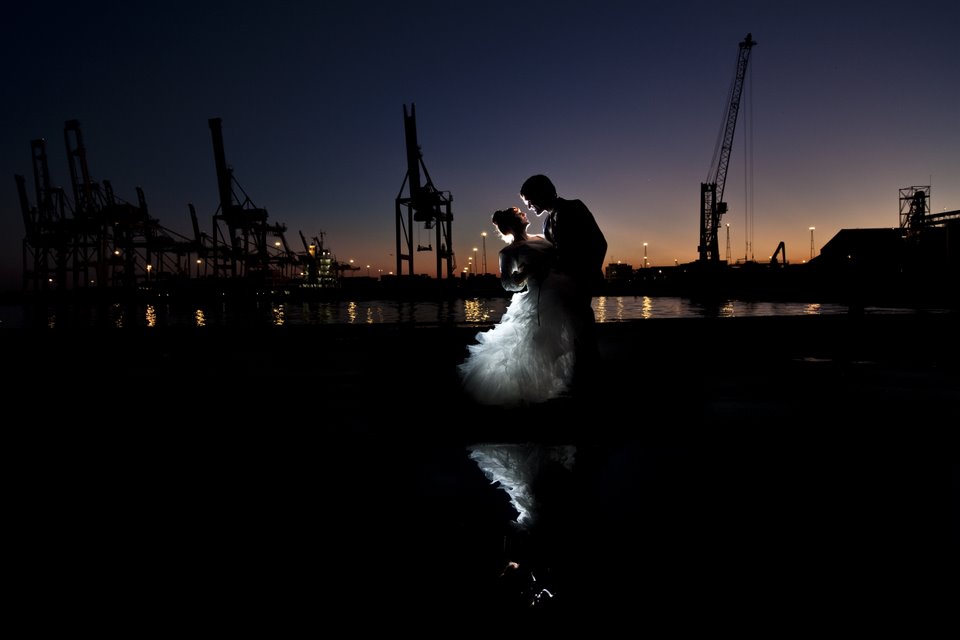 boy, couple, kiss and photografer