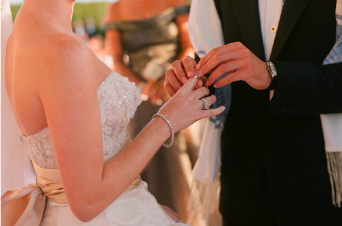 wedding dress, ring and marriage