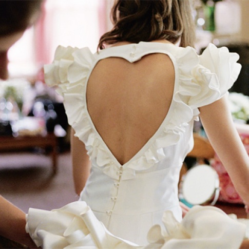 heart, wedding dress, woman and love