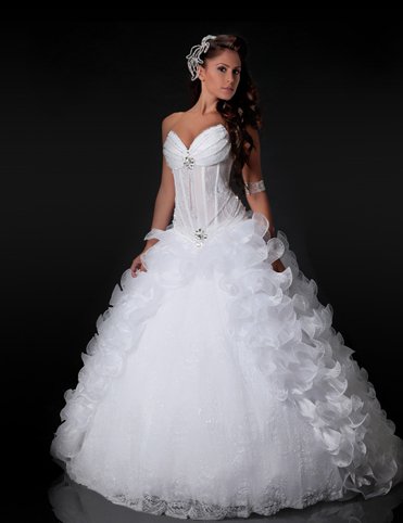 white, dress and woman