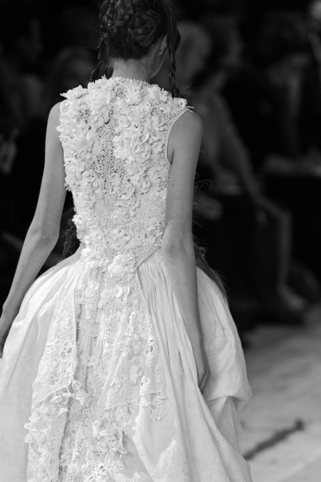 dress, wedding gown and model