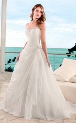 ball gown and column