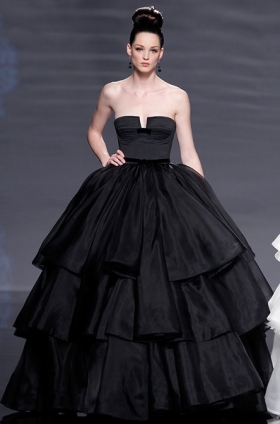 black, dark and dress