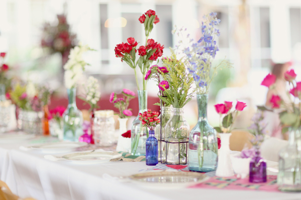 decor, flowers and centerpiece