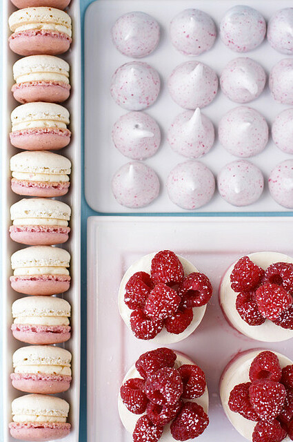 raspberries n' cream, summer bridal shower and project wedding