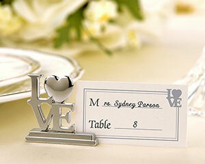 table numbers, love and ideas