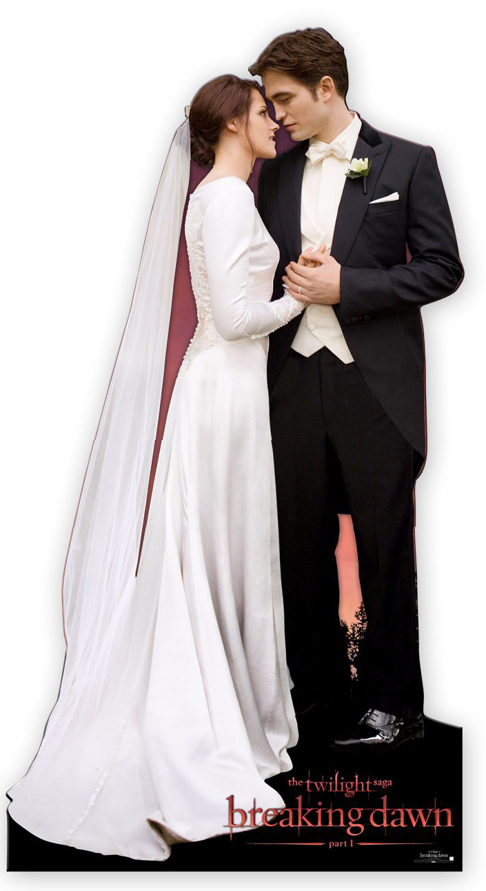 groom, bride, edward and bella and breaking dawn part 1