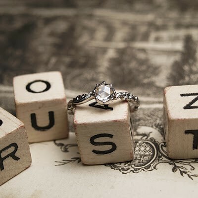love, engaged and vintage