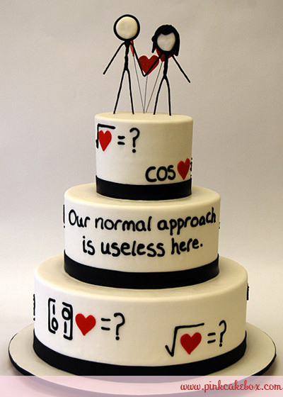 mathematics, love and cake