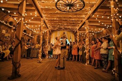 pretty, barn and lights