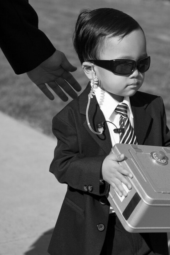 cute, black & white, cute kids and ring bearer