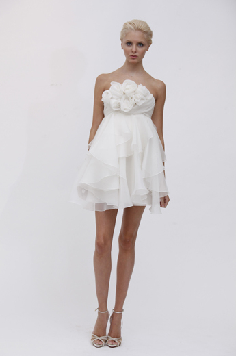 spring 2011, short and gown