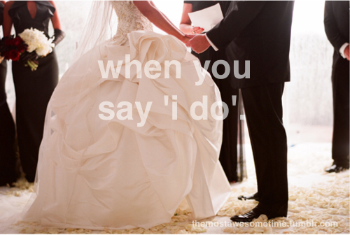 couple, say and I DO