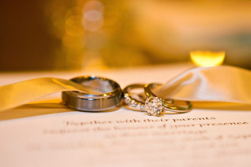 ribbon, love and weddings