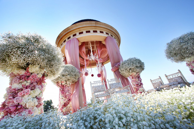weddings, ceremony and flowers