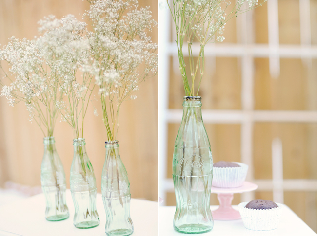 deco, dainty, cute and coke bottles