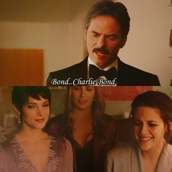 James Bond, smoking butterfly, breaking dawn and charlie swan