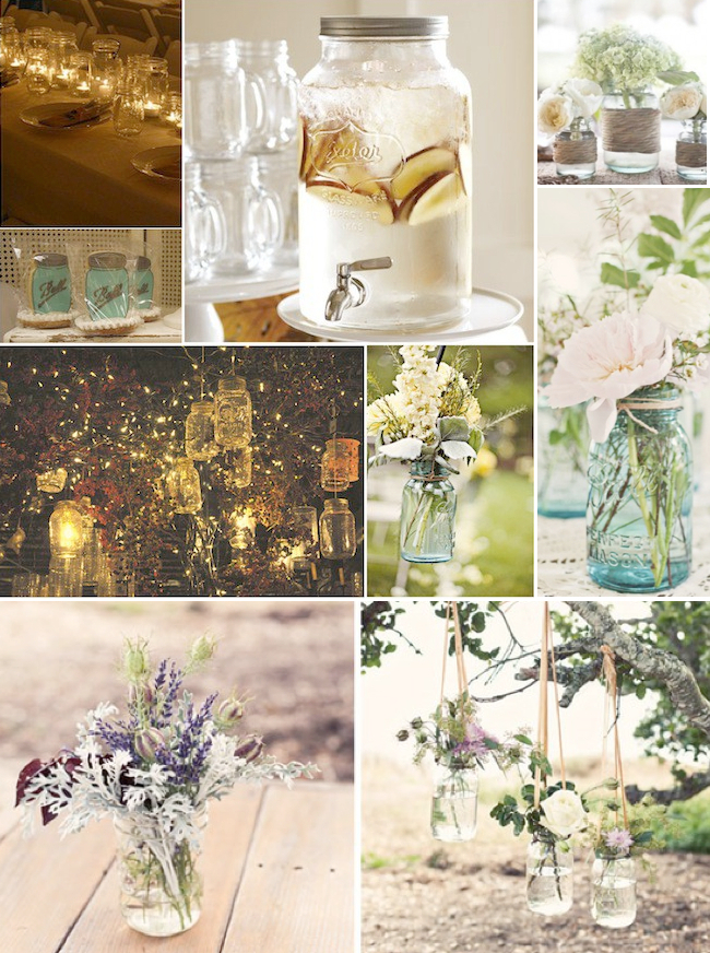 crafts, light, candle and mason jar