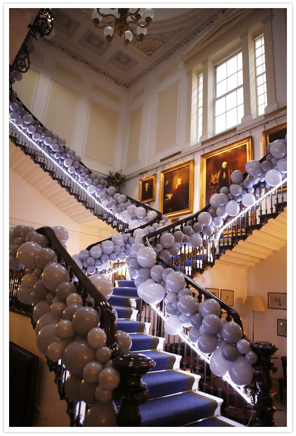 house, balloons, decoration and purple