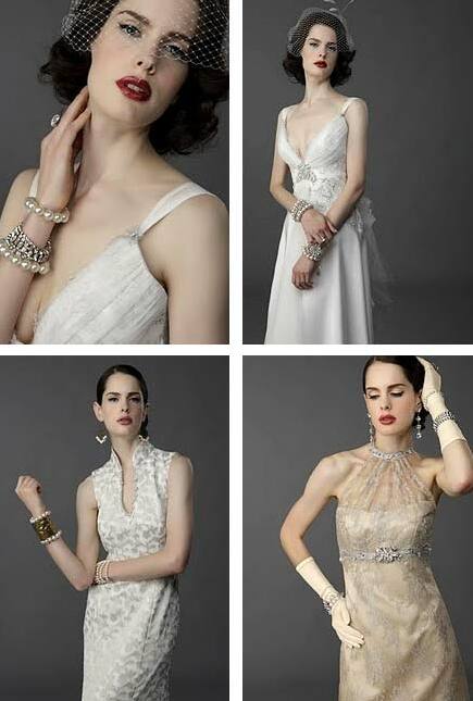 1950s, culture bridal couture and 1940s