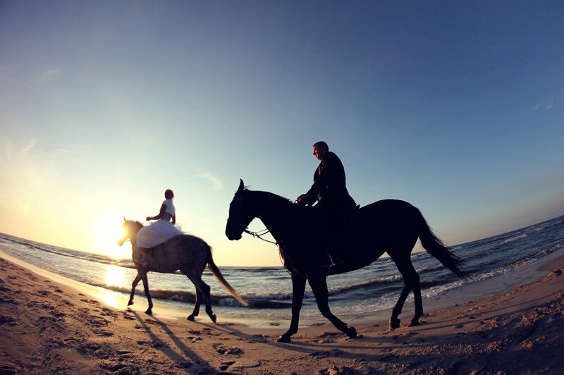 beach, romanic, photoyoung photography and just married