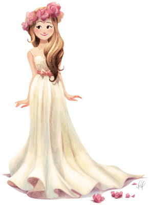 wedding dress, girl and dress