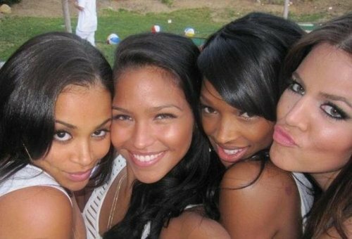 malika, cassie and khloe kardashian