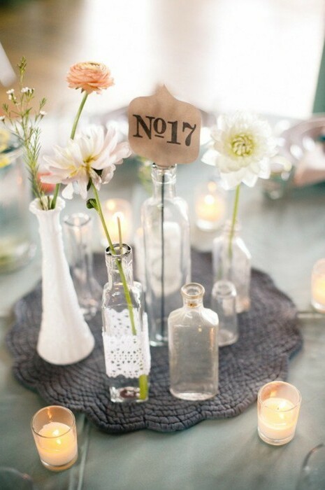 no. 17, vase, table center piece and flower
