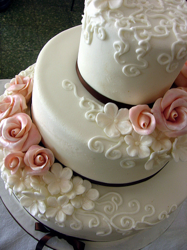 weddingcake, pastry and pie