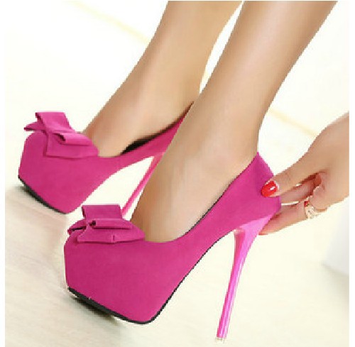 bridal, platform, shoes and bow