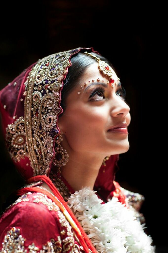 dupatta, lengha, dulhan and indian bride