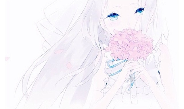 veil, bouquet and flowers